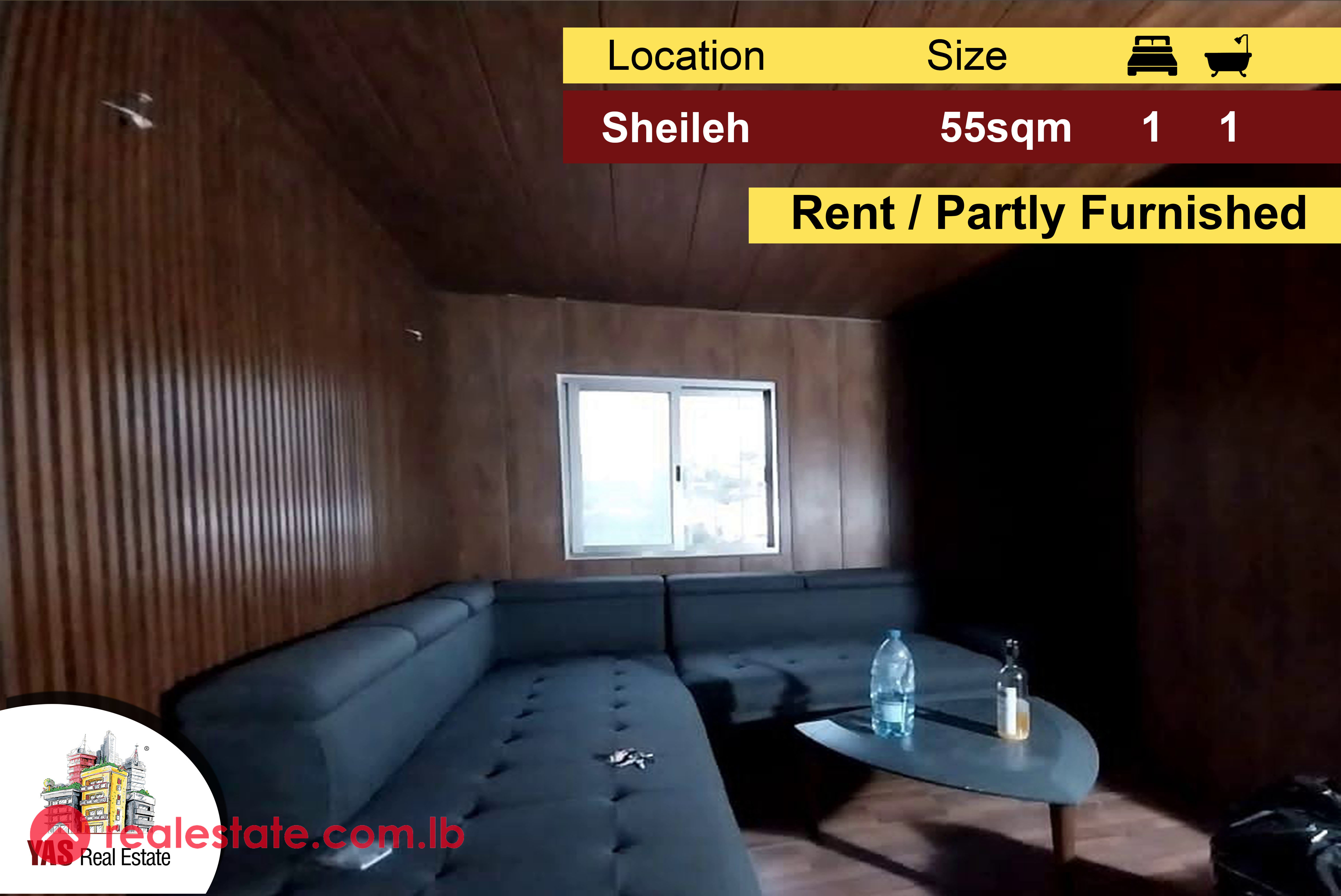 Apartment for rent in Sehayleh 55sqm , YASYASS55R Apartment in